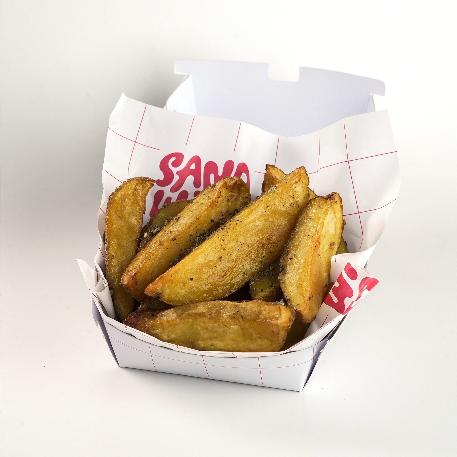Hand Cut Potato Wedges